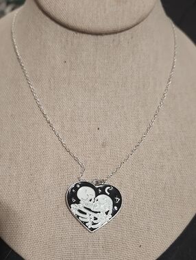 Handcrafted Eternal Afterlife Heart Necklace